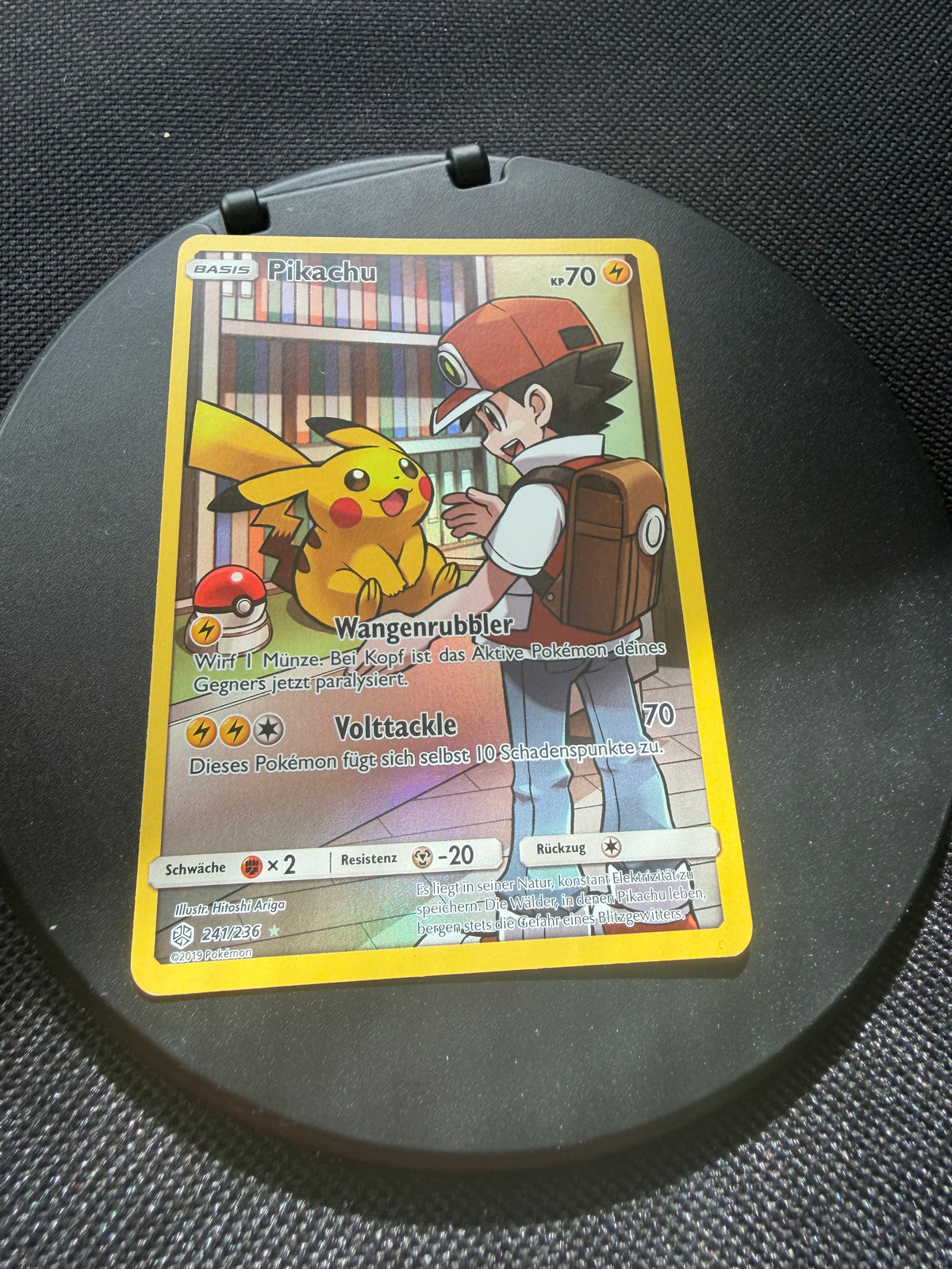 Pokemon Karte Art Rare Pikachu 241/236 Deutsch