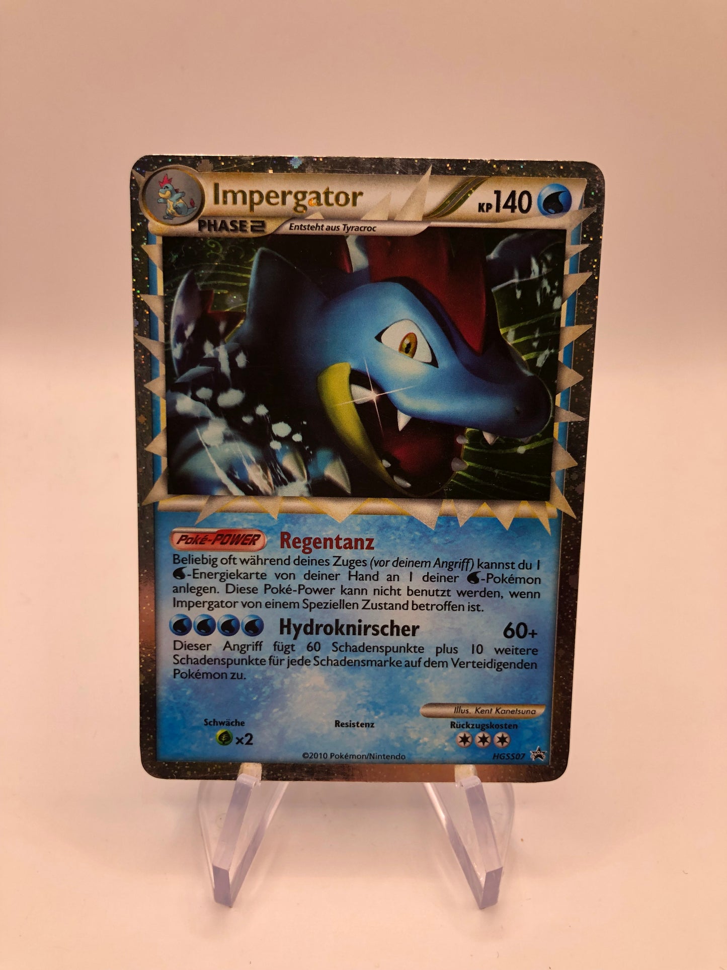 Pokemon Karte Promo Prime Impergator HGSS07 Deutsch