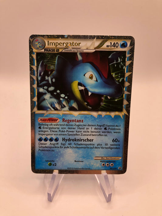 Pokemon Karte Promo Prime Impergator HGSS07 Deutsch