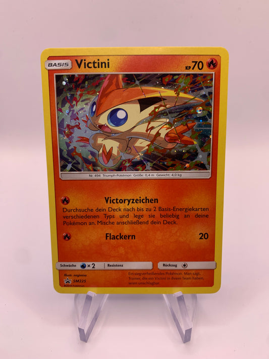 Pokemon Karte Promo Holo Victini SM225 Deutsch