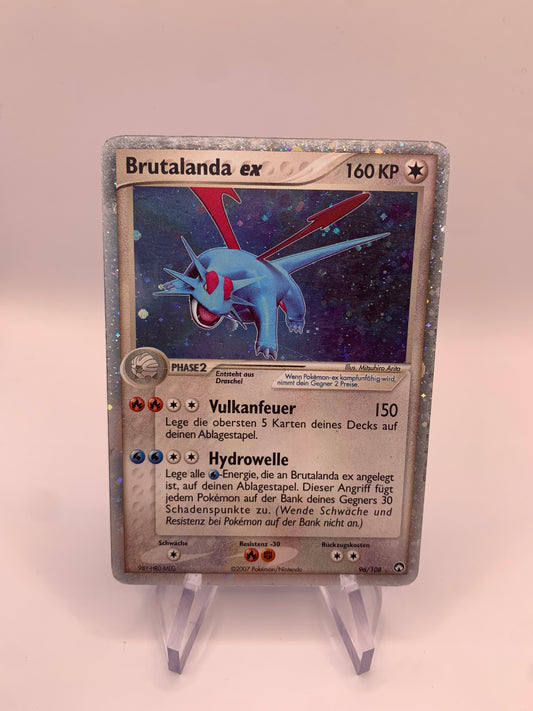 Pokemon Karte Ex Brutalanda 96/108 Deutsch