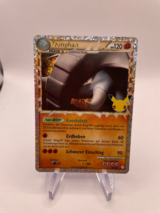 Pokemon Karte Celebration Donphan 107/123 Deutsch