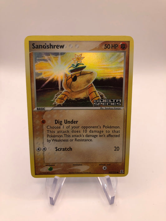 Pokemon Karte Stamp Sandan 82/113 Englisch