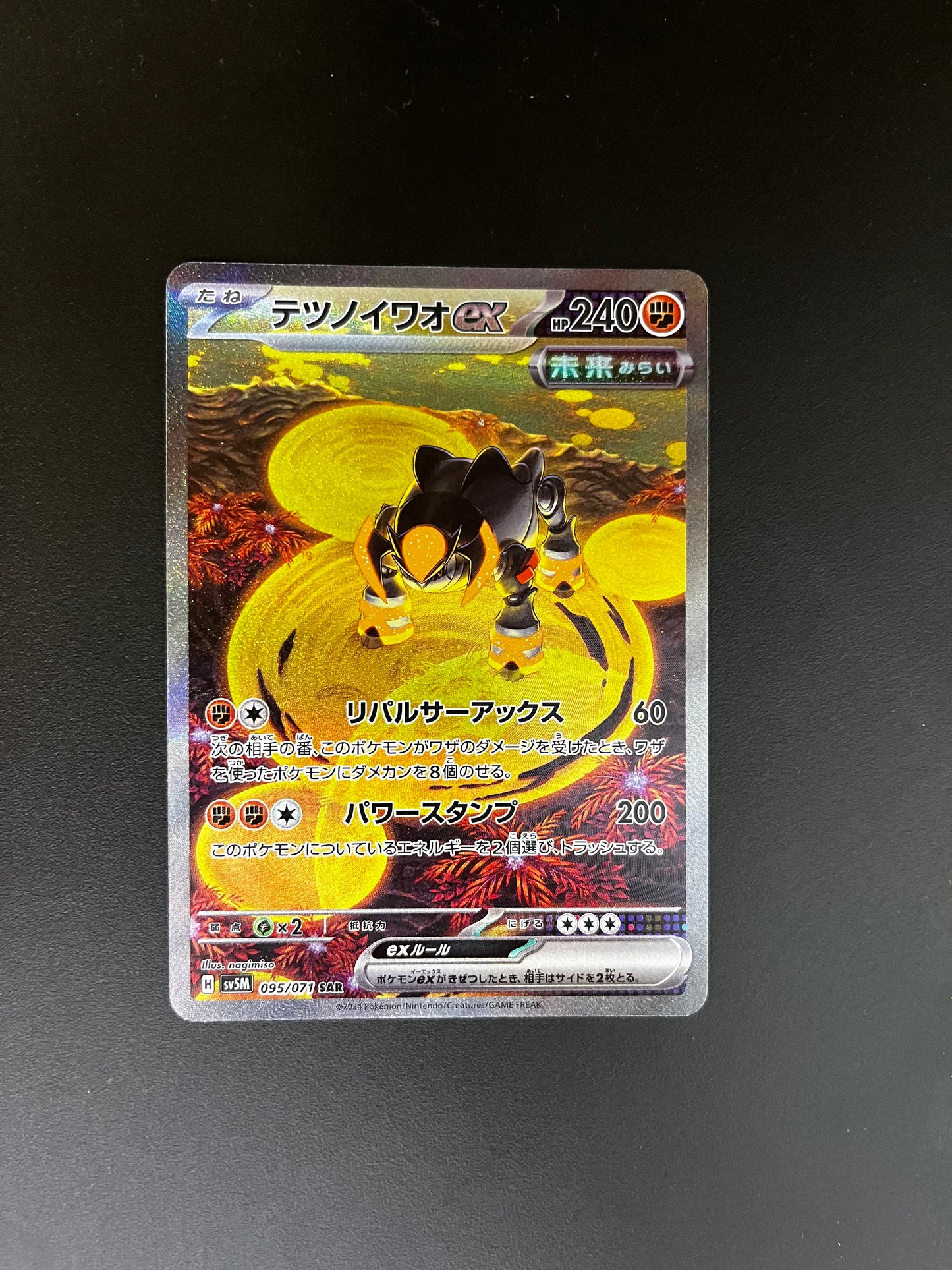 Pokemon Karte Ex Alt-Art Eisenfels 95/71 Japanisch