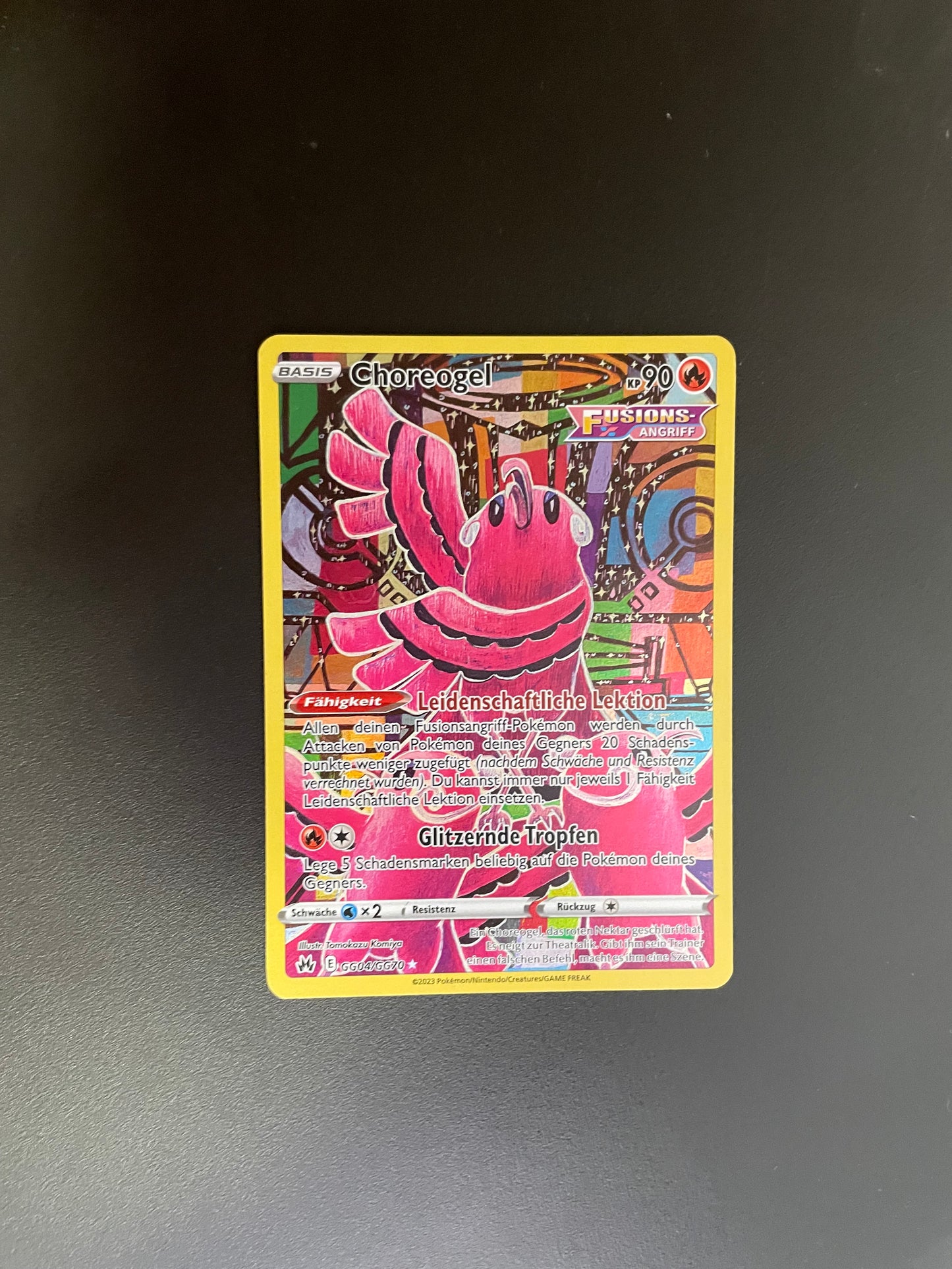 Pokemon Karte Art Rare Choreogel GG04/GG70 Deutsch
