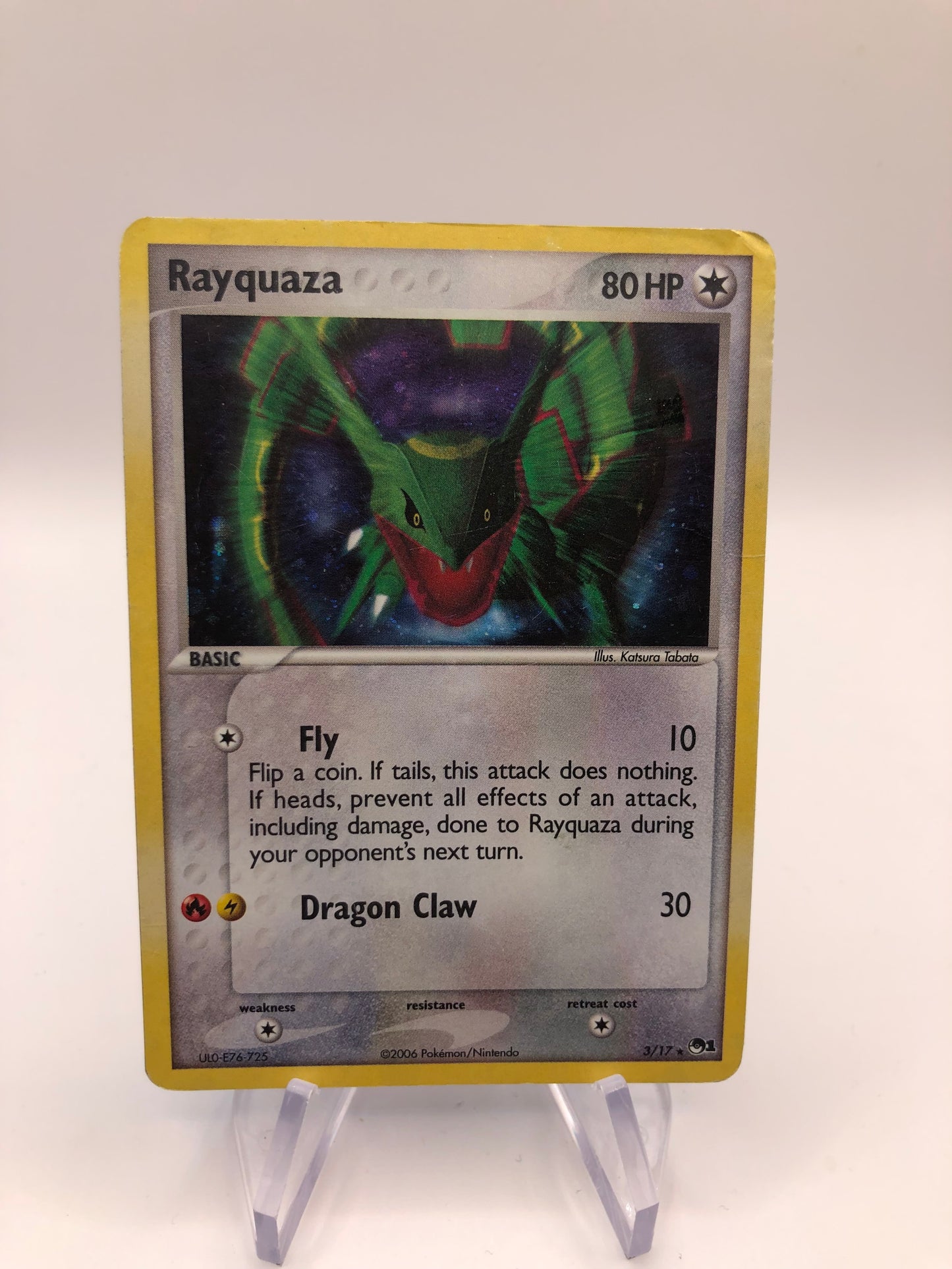 Pokemon Karte Rayquaza 3/17 Englisch