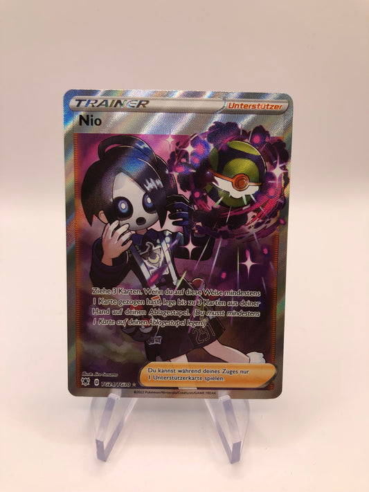 Pokemon Karte Trainer Nio TG24/TG30 Deutsch