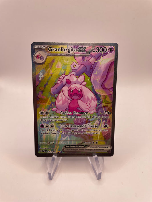 Pokemon Karte Art Rare Granforgita 262/193 Deutsch