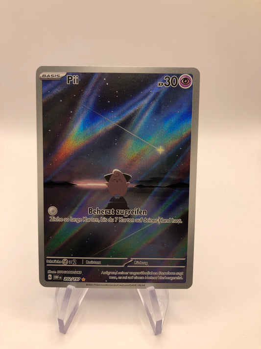 Pokemon Karte Art Rare Pii 202/197 Deutsch