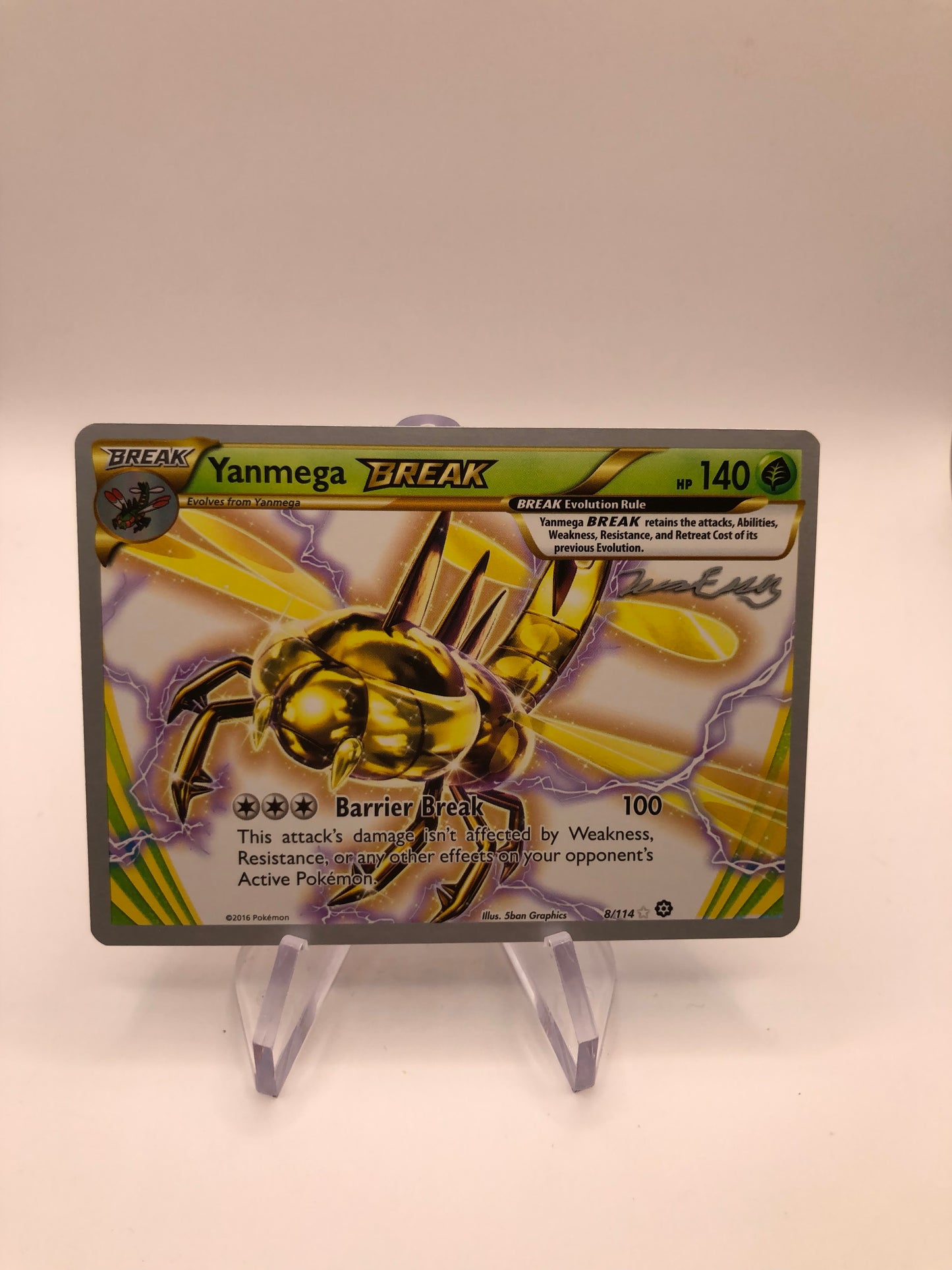 Pokemon Karte World Championships Turbo Yanmega 8/114 Englisch