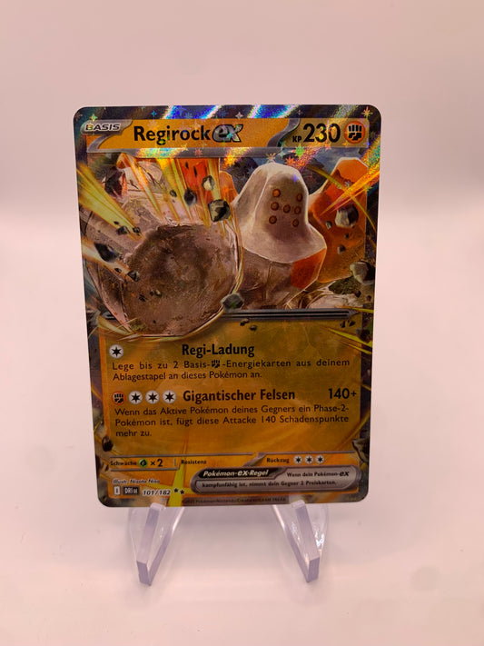 Pokemon Karte Ex Regirock 101/182 Deutsch