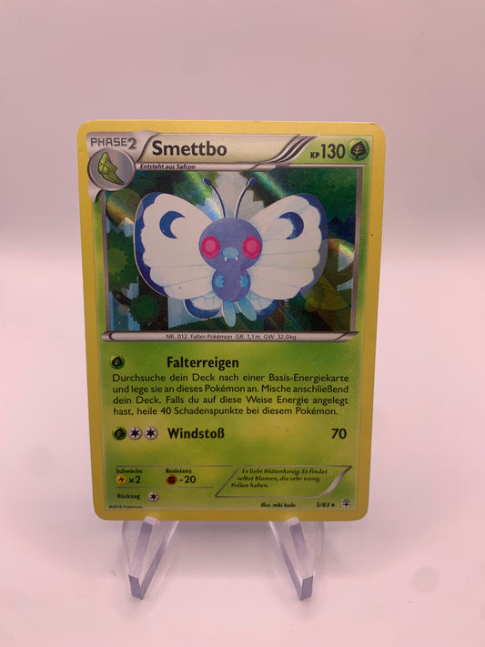 Pokemon Karte Holo Smettbo 5/83 Deutsch