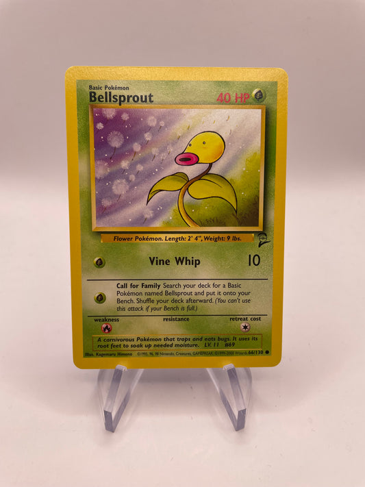 Pokemon Karte Base Set 2 Bellsprout 66/130 Englisch