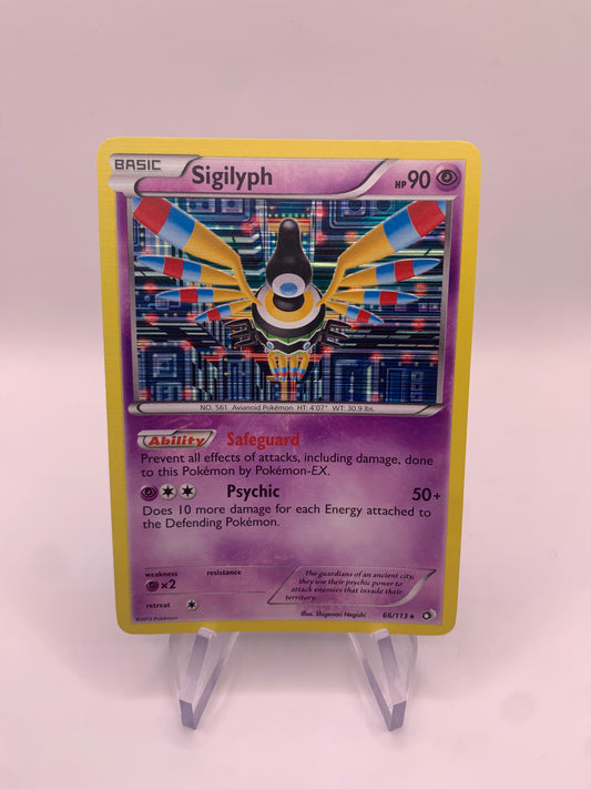 Pokemon Karte Holo Symvolara 66/113 Englisch