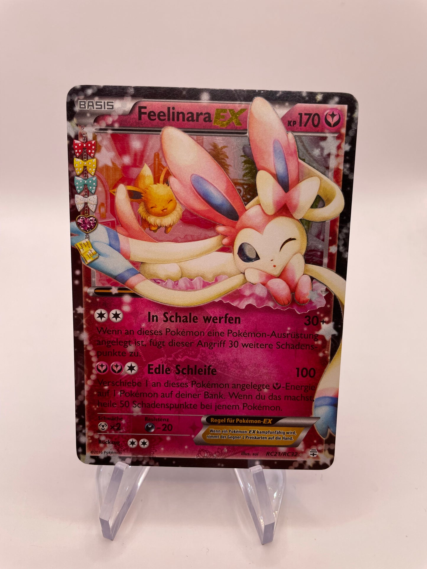 Pokemon Karte EX Feelinara RC21/RC32 Deutsch