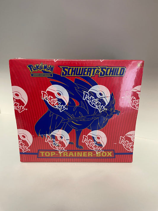 Pokemon OVP Top Trainer Box Schwert & Schild Deutsch