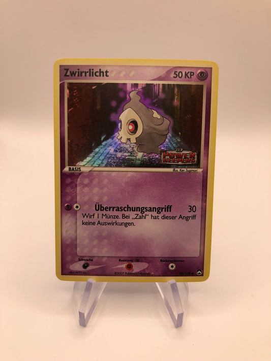 Pokemon Karte Stamp Zwirrlicht 50/108 Deutsch
