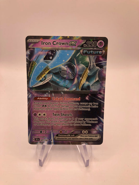 Pokemon Karte EX Iron Crown 81/162 Englisch