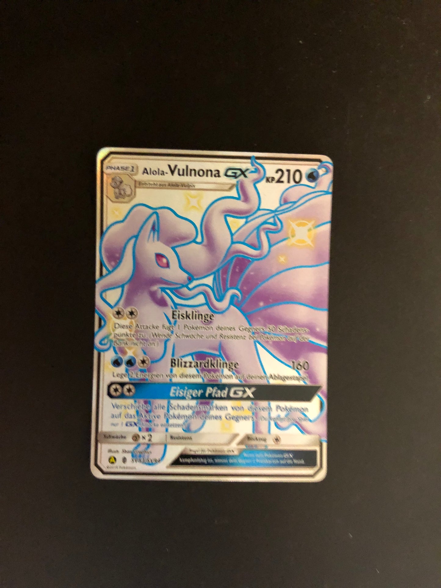 Pokemon Karte GX Vulnona SV53/SV94 Deutsch