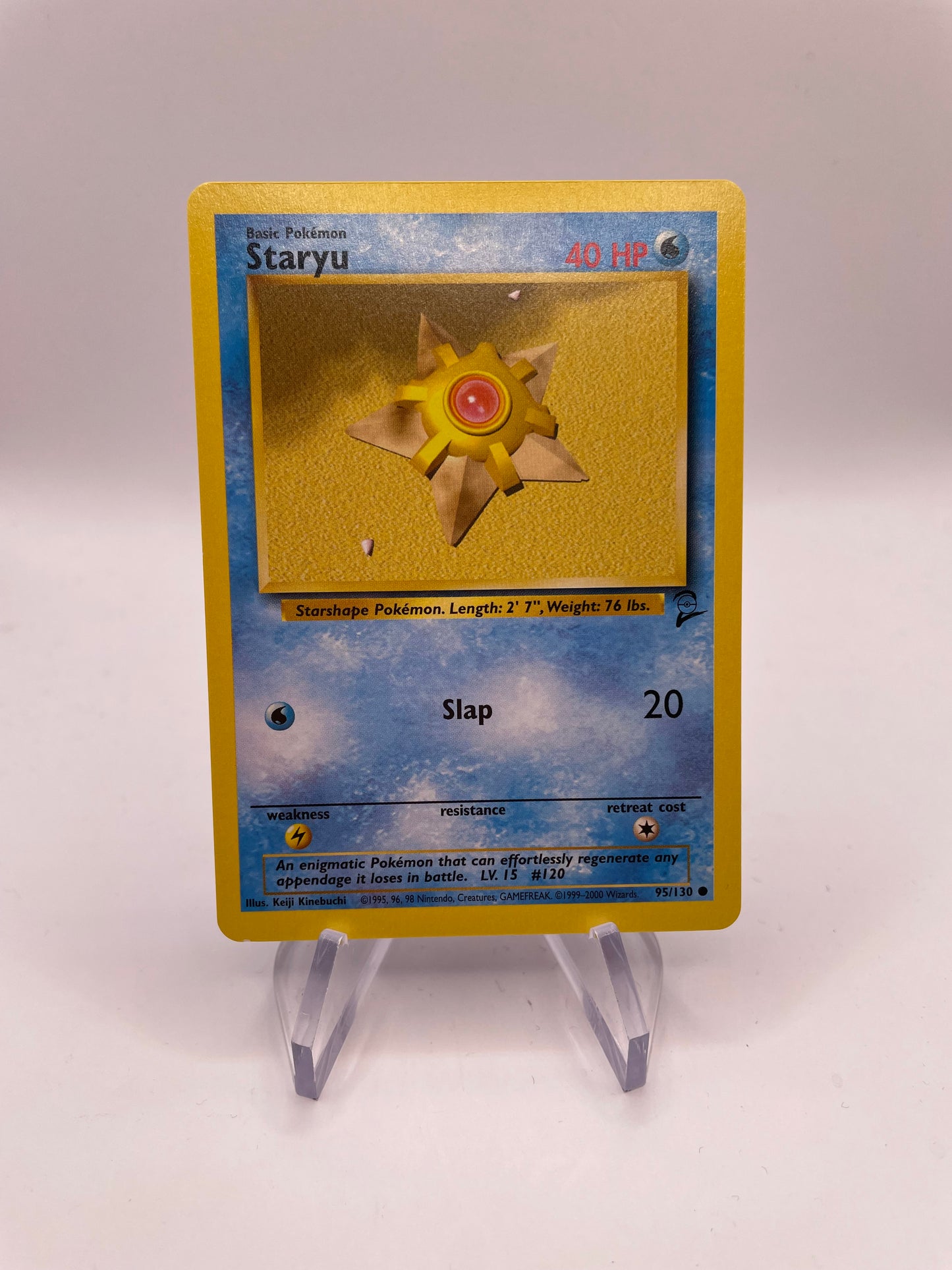 Pokemon Karte Base Set 2 Staryu 95/130 Englisch