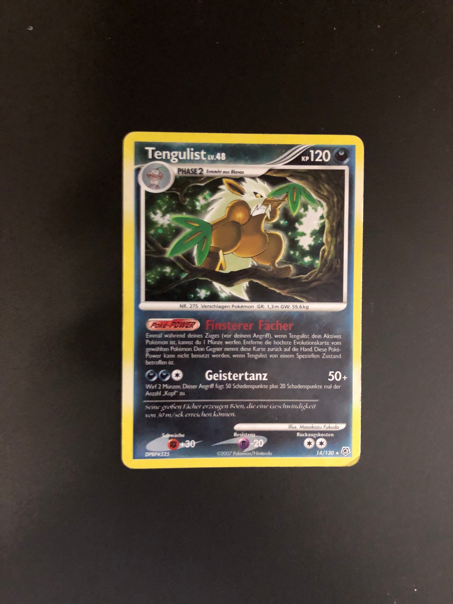 Pokemon Karte Holo Tegulist 14/130  Deutsch