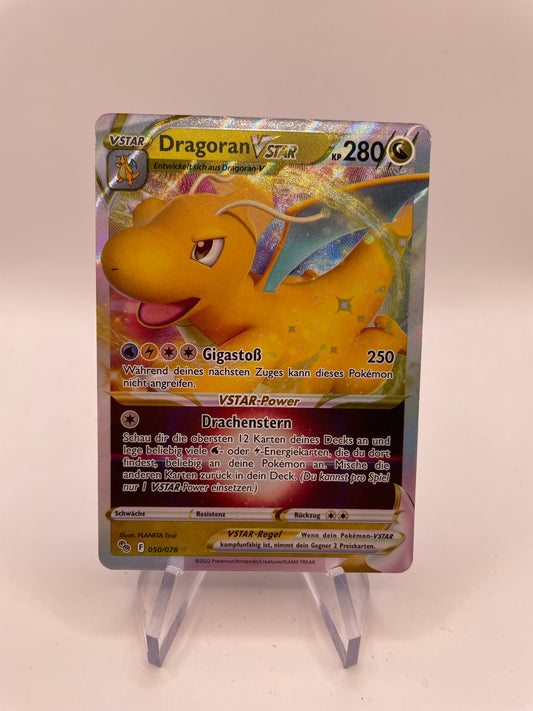 Pokemon Karte Vstar Dragoran 50/78 Deutsch