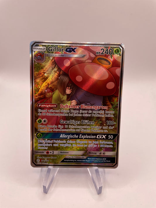 Pokemon Karte GX Alt-Art Giflor 211/236 Deutsch
