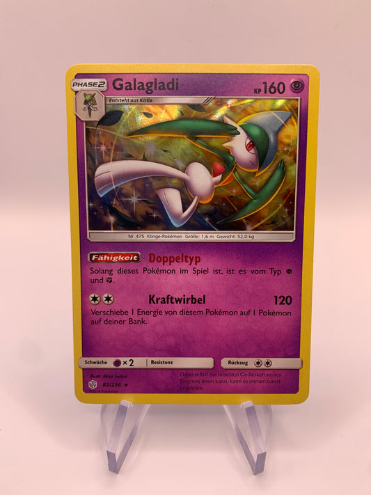 Pokemon Karte Holo Galagladi 82/236 Deutsch