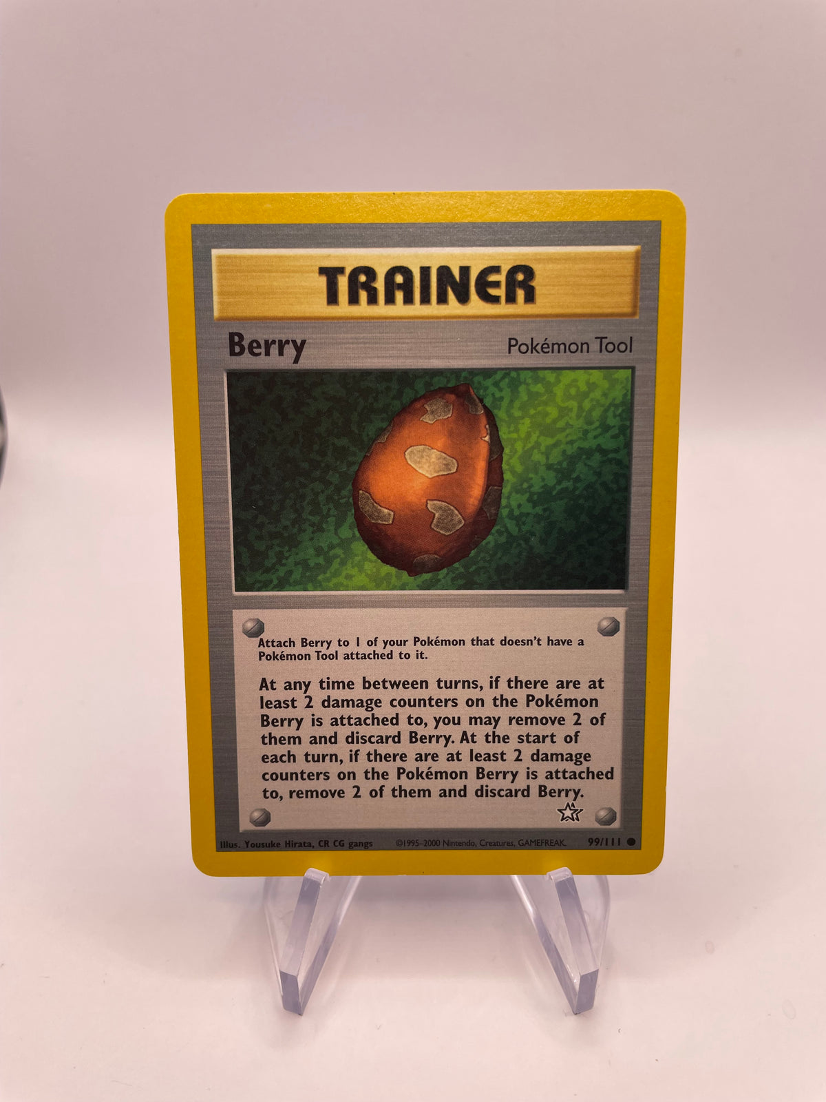 Pokemon Karte Beere Neo Genesis 99/111 Englisch