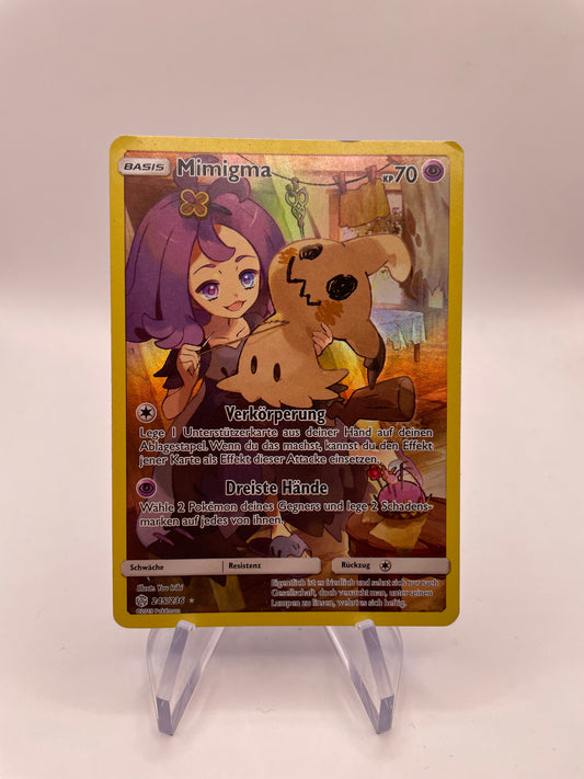 Pokemon Karte Art Rare Mimigma 245/236 Deutsch