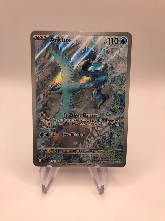 Pokemon Karten Art-Rare Arktos 161/159 Deutsch