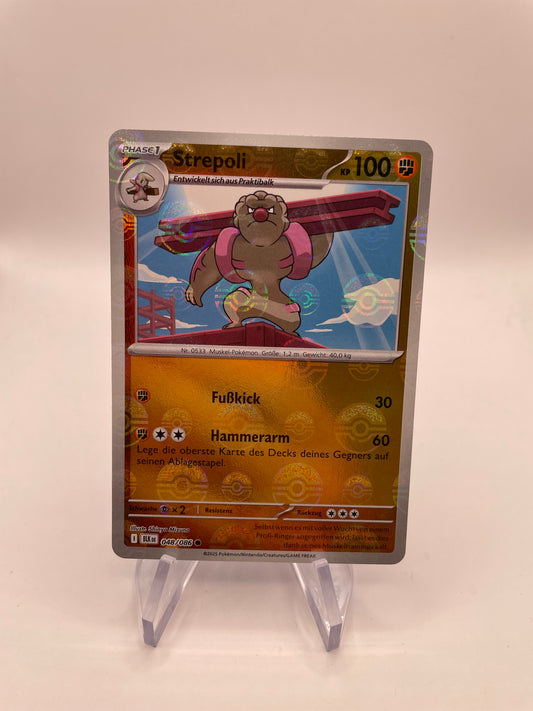 Pokemon Karte Strepoli 48/86 Deutsch