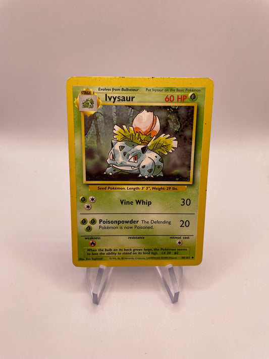 Pokemon Karte Ivysaur 30/102 Englisch