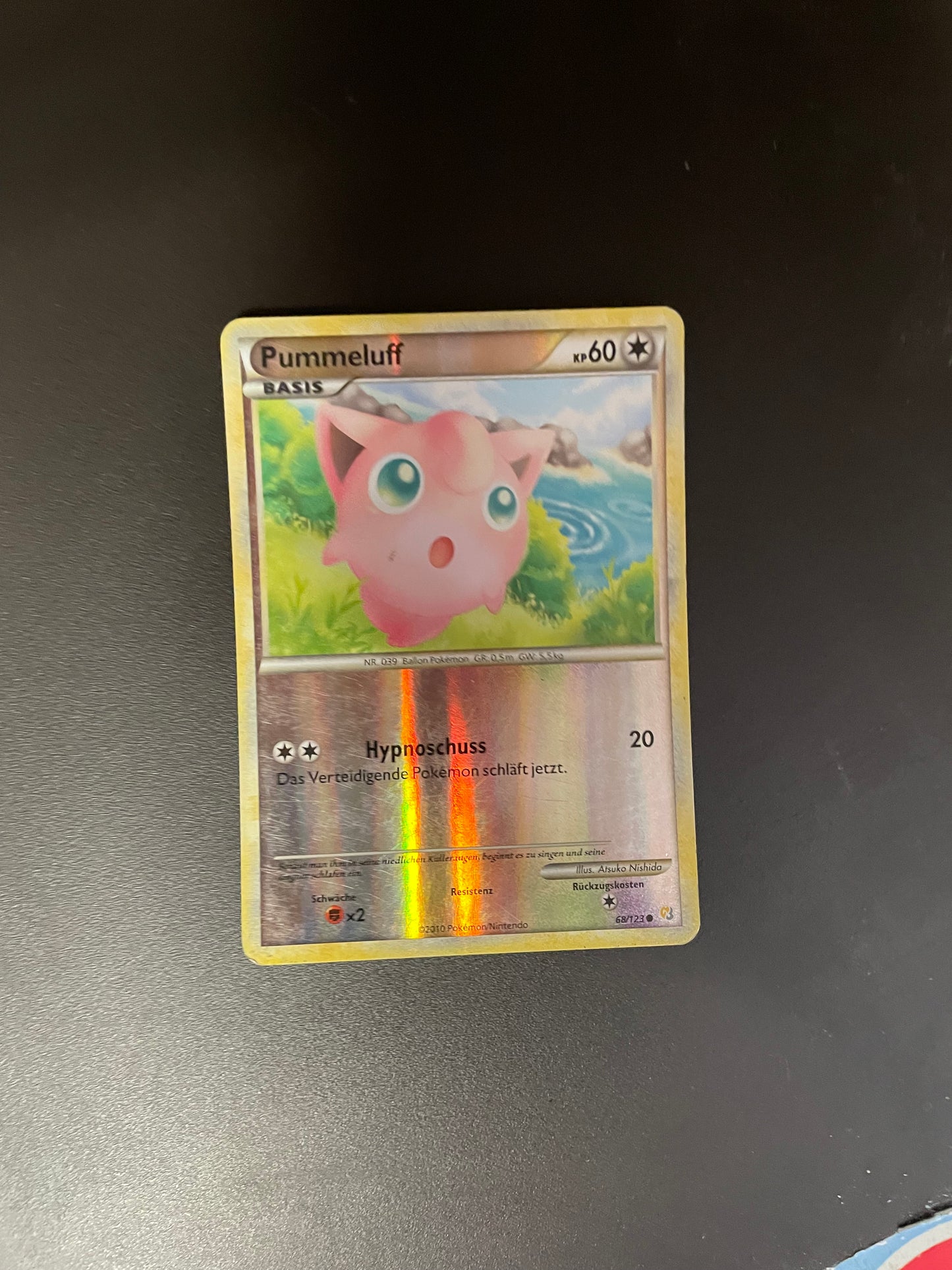 Pokémon Karte Reverse Pummeluff 68/123 Deutsch