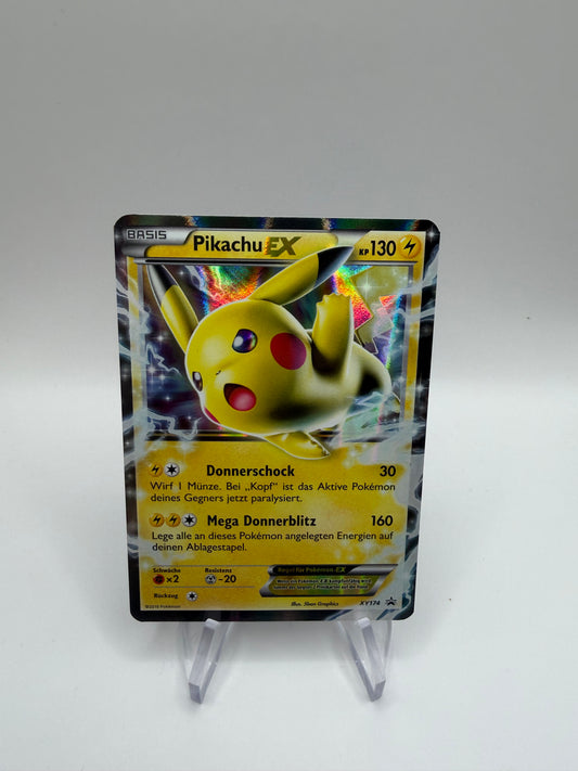 Pokemon Karte ex Promo Pikachu XY174 Deutsch