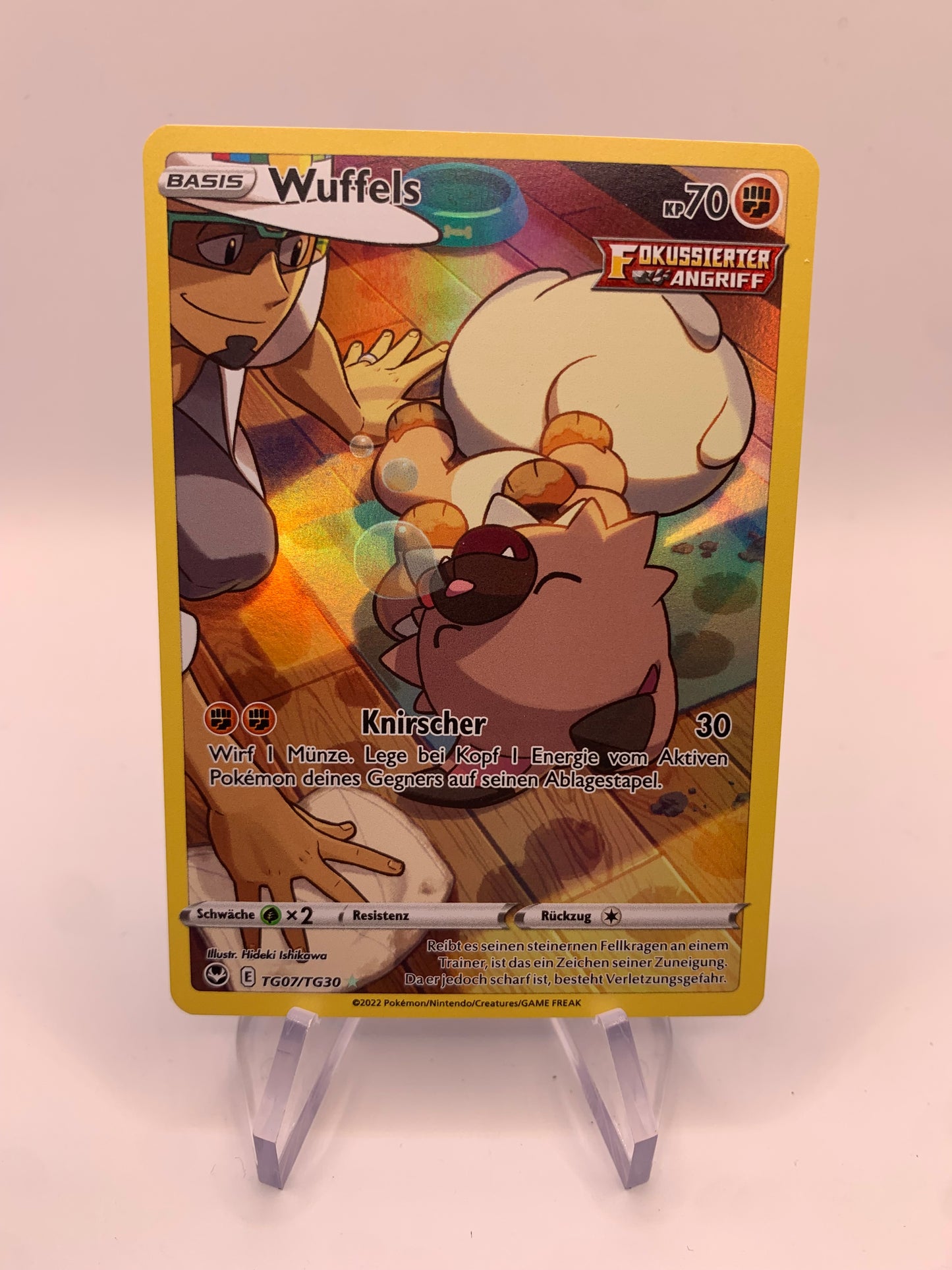 Pokemon Karte Art-Rare Wuffels TG07/TG30 Deutsch