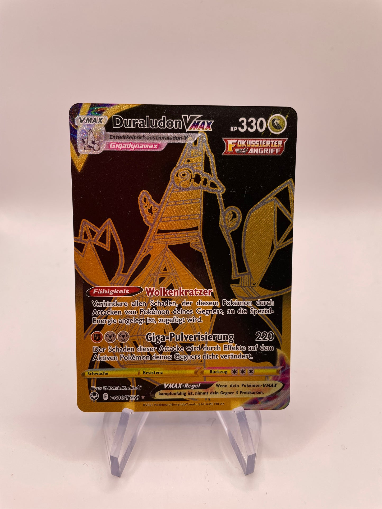 Pokemon Karte Vmax Duraludon TG30/TG30 Deutsch