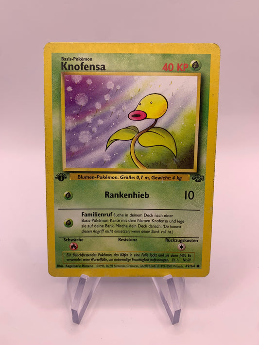 Pokemon Karte Knofensa 49/64 Jungel Deutsch