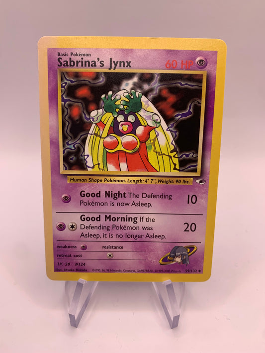 Pokemon Karte Sabrina’s Rossana 59/132 Gym Heros Englisch