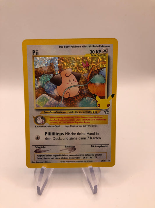 Pokemon Karte Holo Celebration Pii 20/111 Deutsch