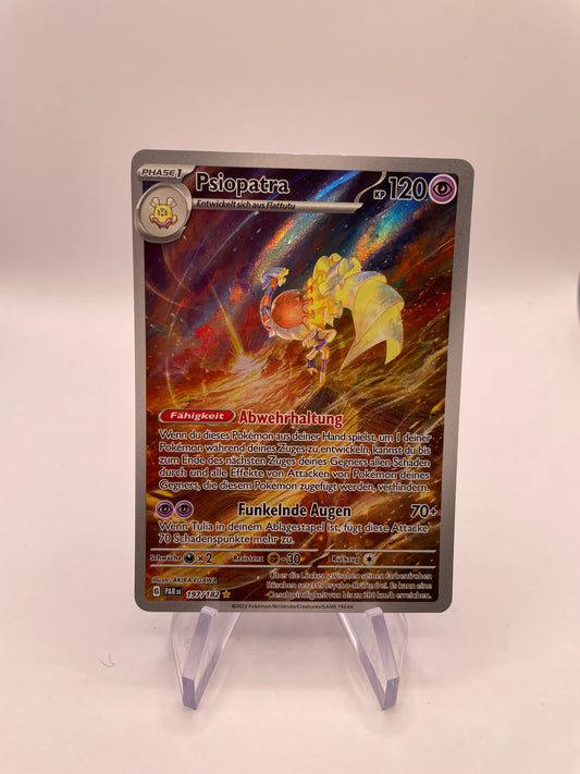 Pokémon Karte Art Rare Psiopatra 197/182 Deutsch