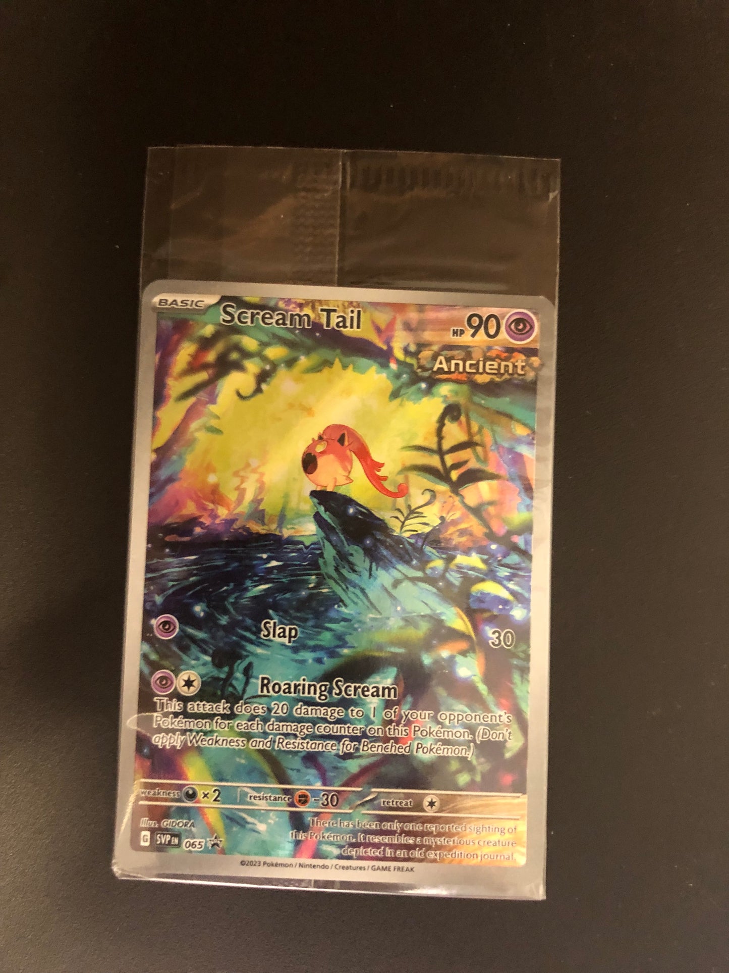Pokemon Karte Art-Rare Promo OVP Brüllschweif 65  Englisch
