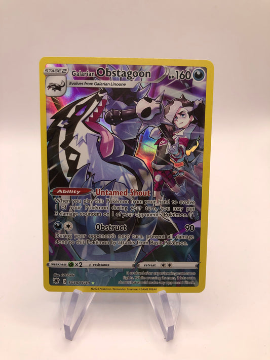 Pokemon Karte Art Rare Galar-Barrikadax TG10/TG30 Englisch