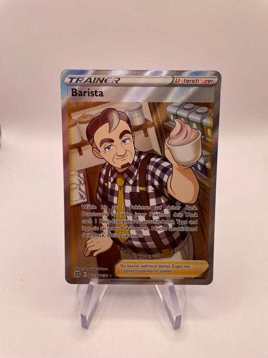 Pokemon Karte Trainer Barista TG25/TG30 Deutsch