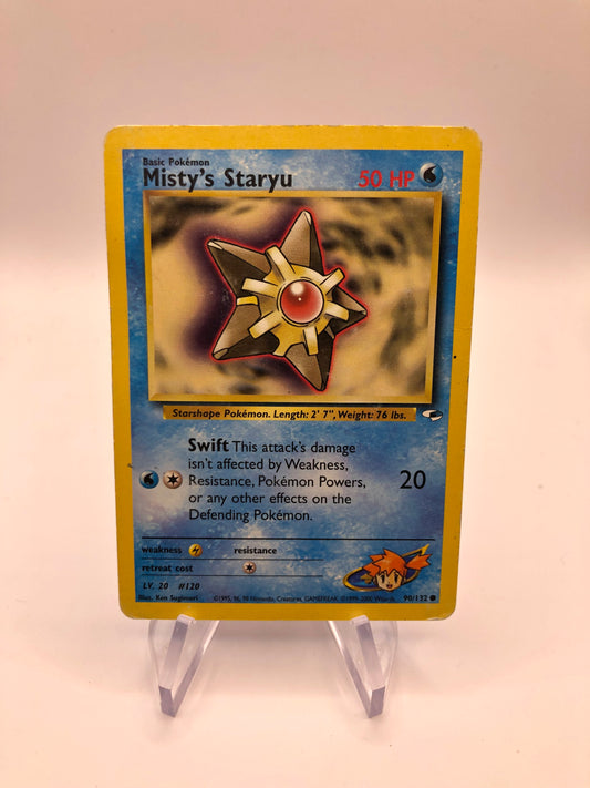 Pokemon Karte Mistys Sterndu 90/132 Gym Heros Englisch