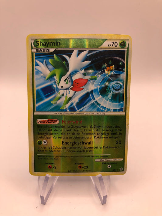 Pokemon Karte Revers Shaymin 8/95 Deutsch