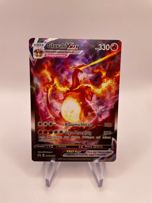 Pokemon Karte Vmax Promo Glurak SWSH261 Deutsch