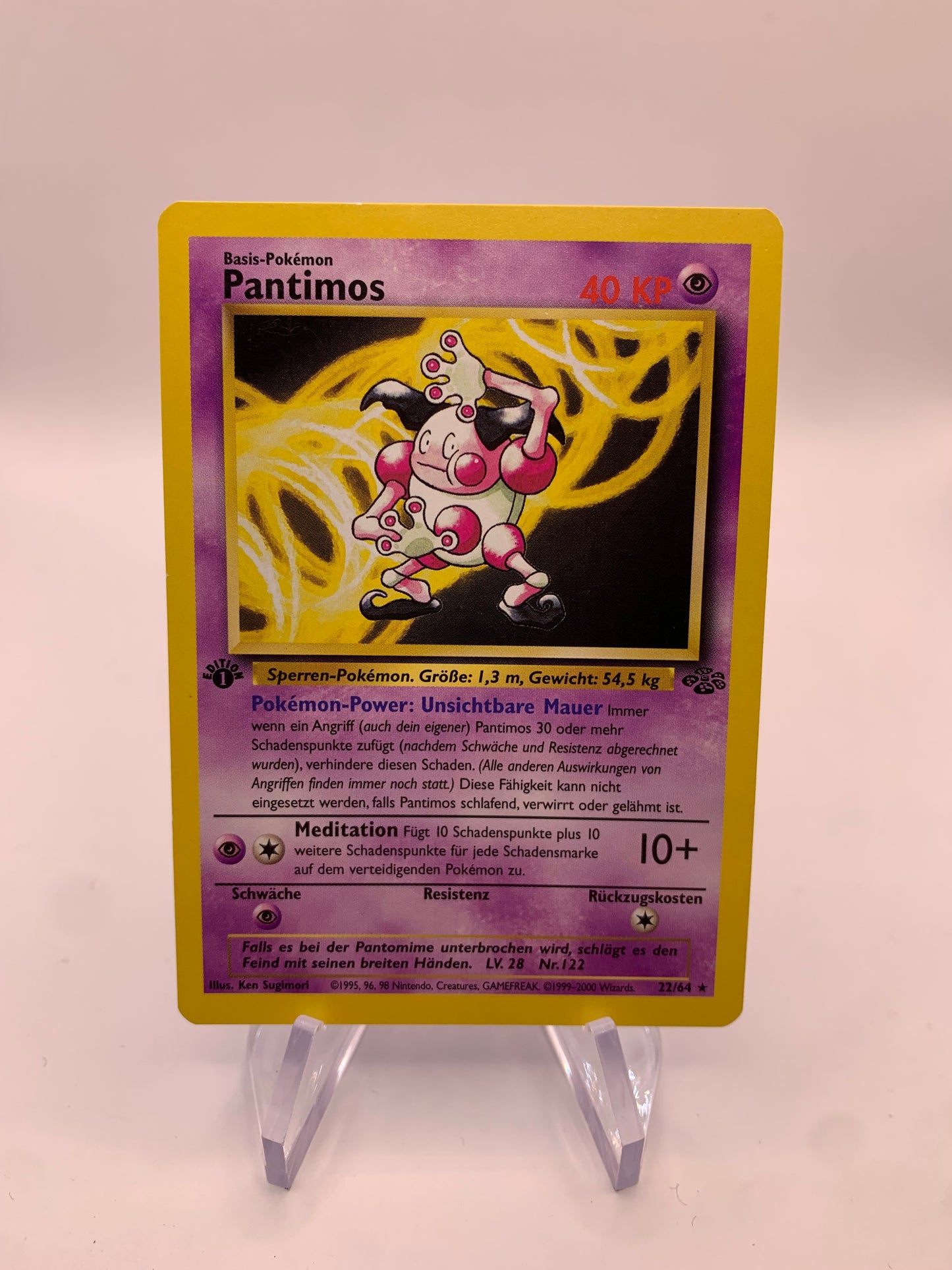 Pokemon Karte Pantimos 22/64 Dschungel Deutsch