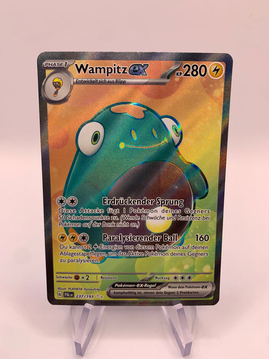 Pokemon Karte EX Wampitz 237/193 Deutsch