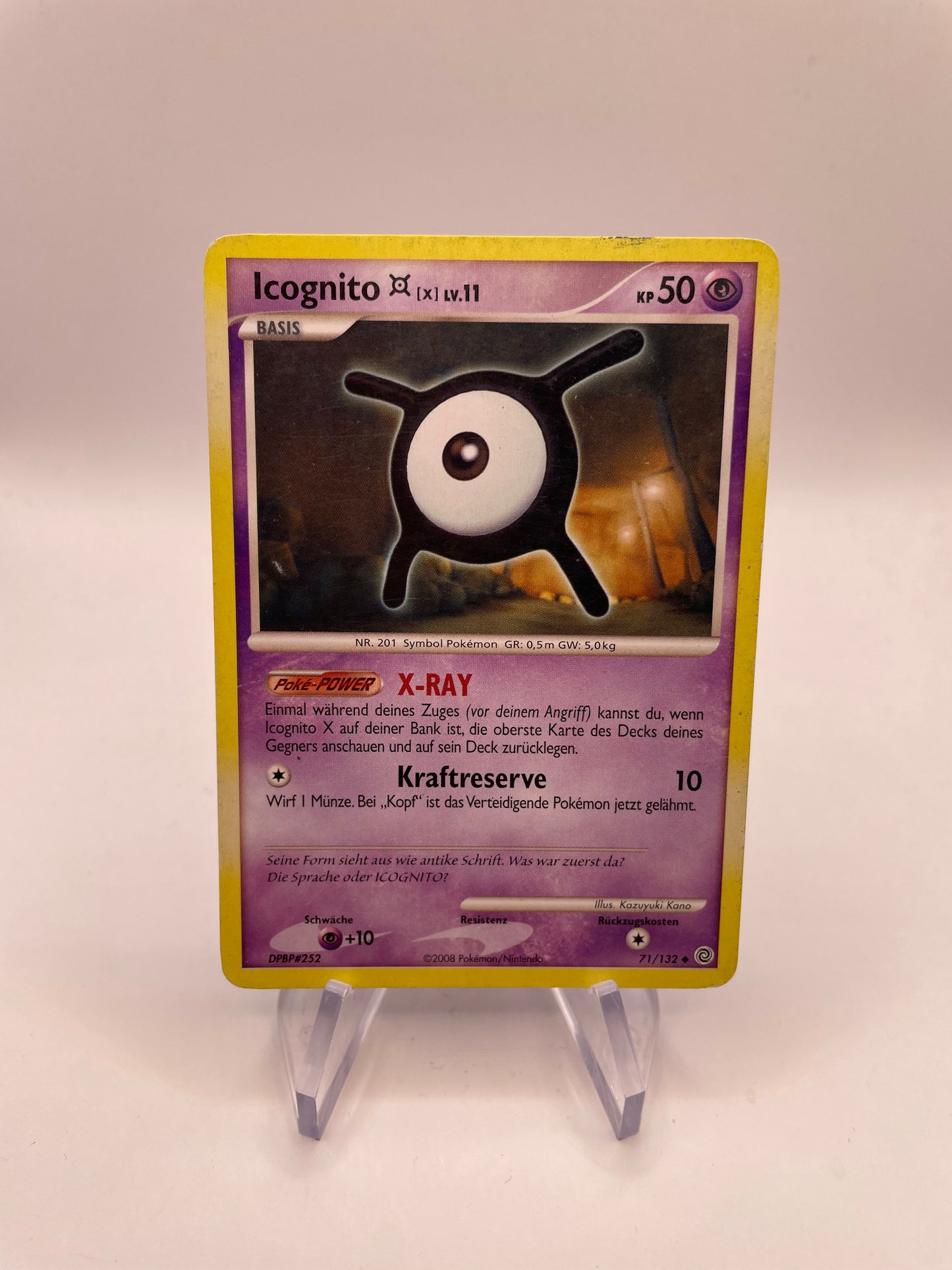 Pokémon Karte Icognito 71/132 Deutsch